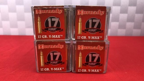 199rds Hornady/Federal 17HMR 17GR V-Max Ammo