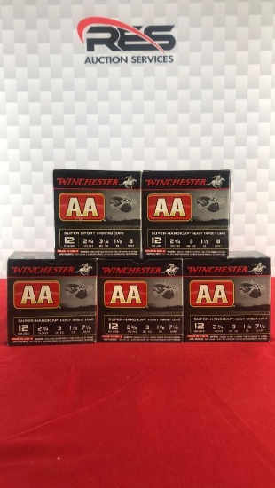 125rds Winchester AA 12GA Ammo