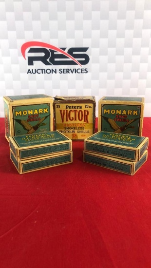 Assorted 12GA & 20GA Vintage Shotgun Ammo