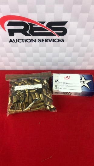 258 Pieces 40S&W Brass