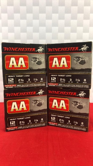100rds Winchester AA 12GA #8 Shot Ammo