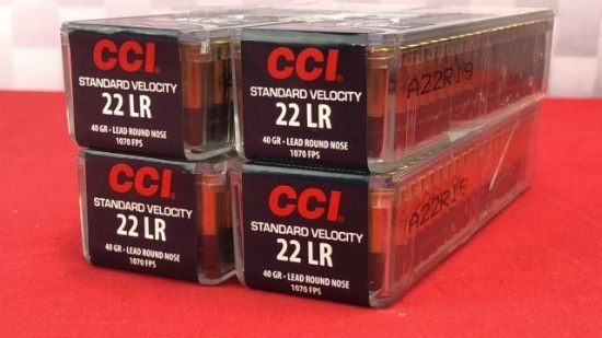 400rds CCI Standard Velocity 22LR 40GR Ammo