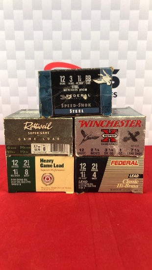 114rds Assorted 12GA Ammo