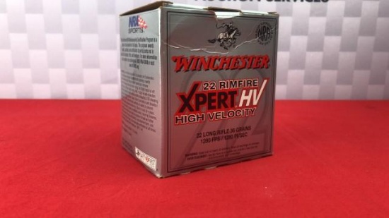 500rds Winchester Expert 22LR 36GR Ammo
