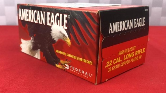 400rds American Eagle 22LR 38GR Ammo