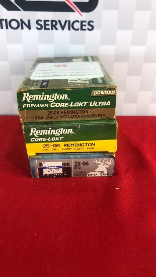 60rds Federal/Remington 25-06REM Ammo