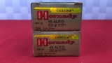 40rds Hornady 45ACP 200GR HP Ammo