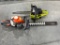 Husqvarna Gas Powered Hedge Trimmer and Gas Poulan Chainsaw