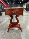 Mahogany Victorian Marble Top Stand