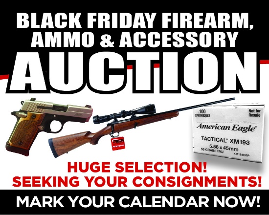 Black Friday Online Only Gun Auction