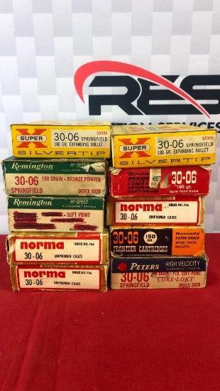 180rds Assorted 30-06 Reloaded Ammo