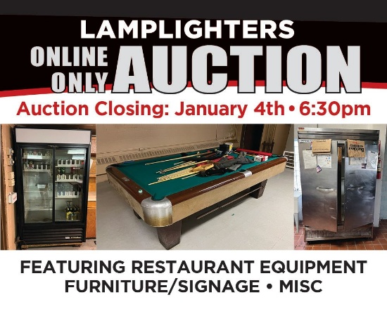 Lamplighters Online Only Auction