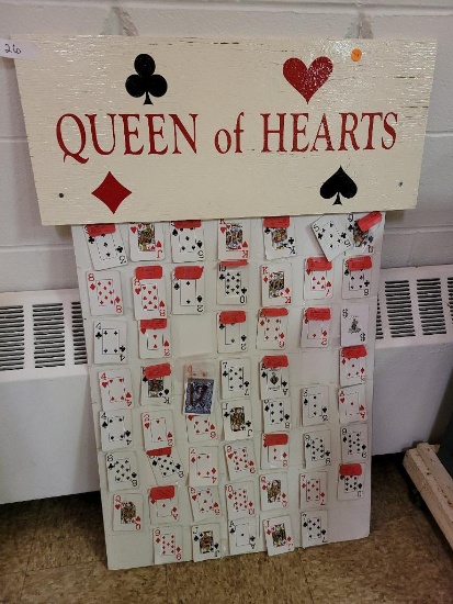 Queen of Hearts Board