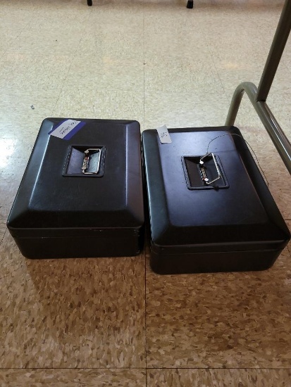 2 Sentry Cash Boxes