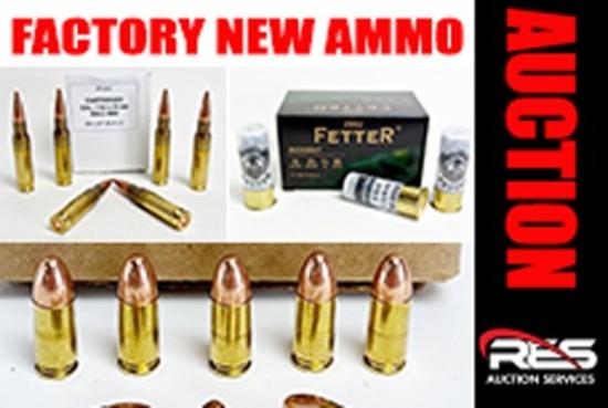 Online Only Factory New Ammo Auction