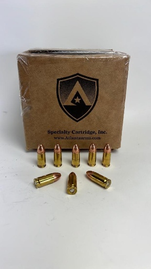 400rds Specialty Cartridge 9MM 147GR FMJ Ammo