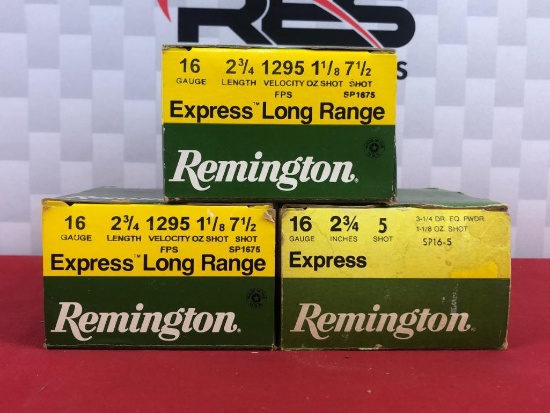 75rds Remington Express 16Ga Ammo