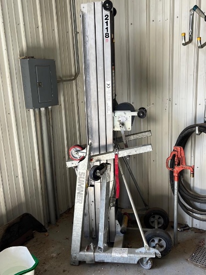 Sommer 2118 Reversable Electric Manlift