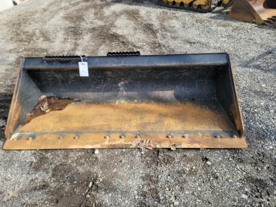 QA Cat 74" Material Bucket Bolt-On Cutting Edge