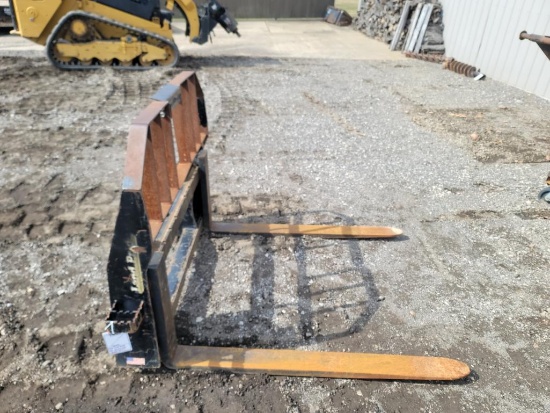 QA Land Pride 48" Pass Through Pallet Forks