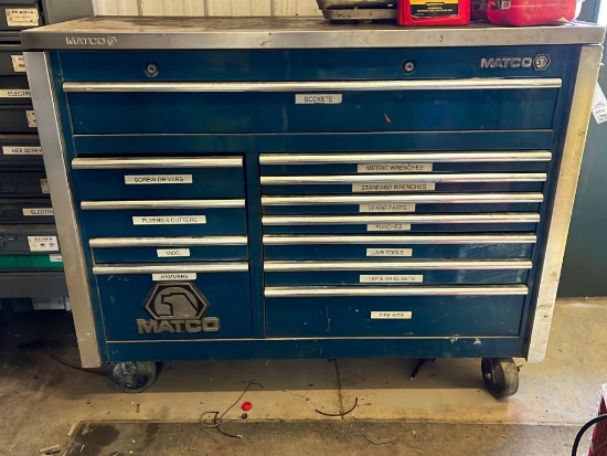 Matco 12-Drawer Tool Box