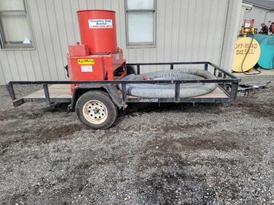 '05 7'X12' Single Axle Utility Trailer