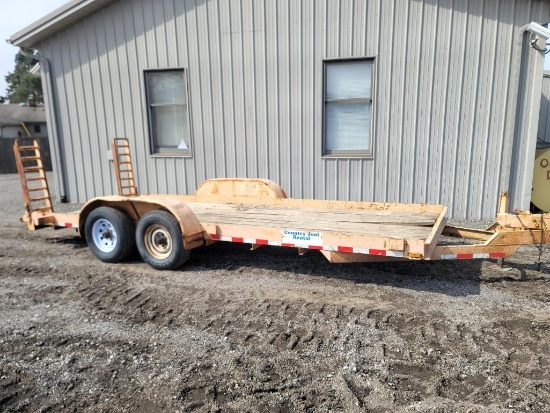 18' Tandem Axle 12k GVW Flatbed Trailer