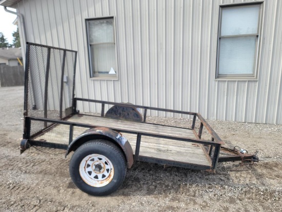 5'x8' Single Axle Utility Trailer