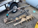 3pt Post Hole Auger with 2 Bits