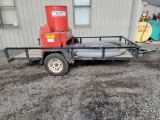 '05 7'X12' Single Axle Utility Trailer