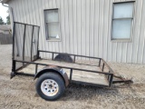 5'x8' Single Axle Utility Trailer