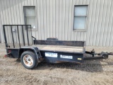 6'x10' Single Axle Utility Trailer