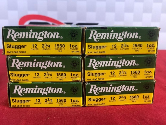 30rds Remington Slugger 12Ga Rifled Slug Ammo