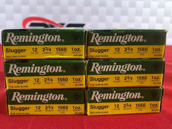 30rds Remington Slugger 12Ga Rifled Slug Ammo