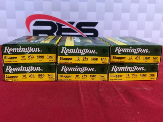 30rds Remington Slugger 12Ga Rifled Slug Ammo