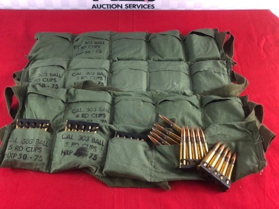 195rds Surplus 303 British Ammo