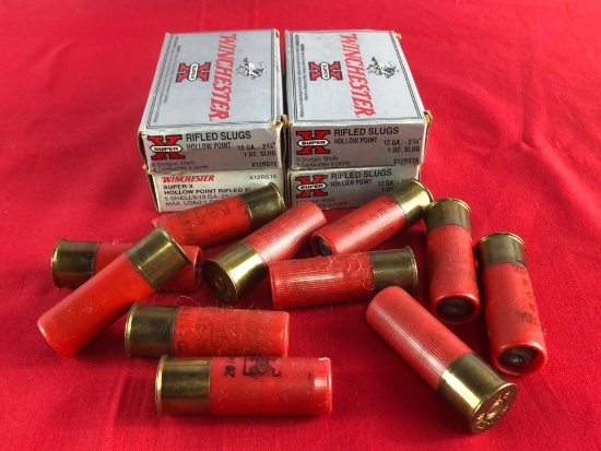 31rds Winchester 12Ga Rifled Slug Ammo