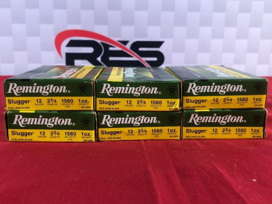 30rds Remington Slugger 12Ga Rifled Slug Ammo