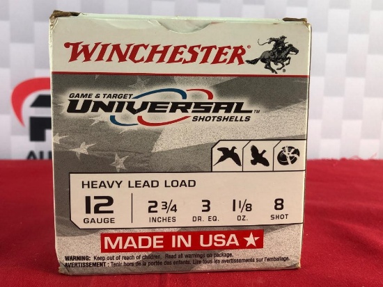 25rds Winchester Universal 12Ga Ammo
