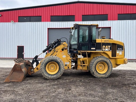 "ABSOLUTE" 2003 CAT 924G SN Front Wheel Loader