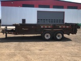 PJ 16' Dump Trailer