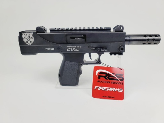 Masterpiece Arms Defender 5.7x28 Semi Auto Pistol