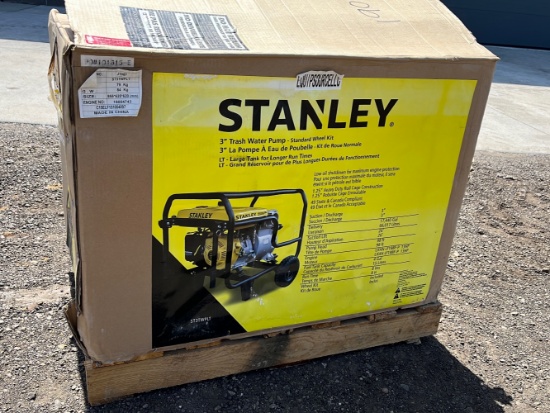 "ABSOLUTE" New Stanley 3" Trash Pump
