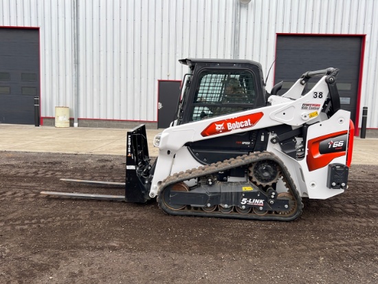 "ABSOLUTE" 2022 Bobcat T66 Track Skid Loader