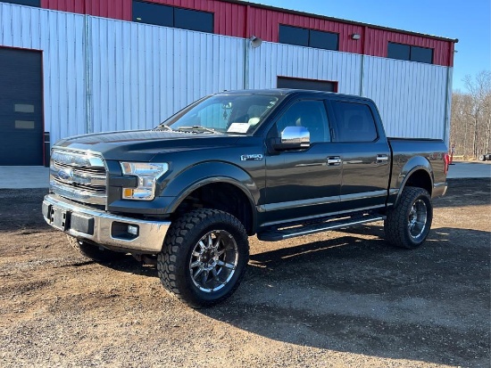 2015 Ford F-150 Lariat Crew Cab Pickup