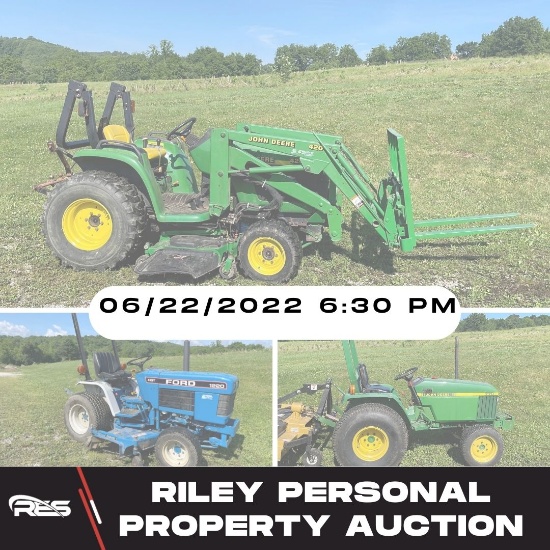 Riley Personal Property Auction