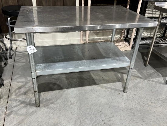 Stainless 4'x39"x36" Table