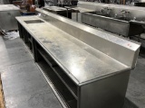 14' Stainless Prep Station w/ Sink