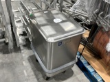 Rolling Stainless Bulk Storage Bin