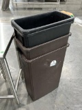 (4) Trash Cans